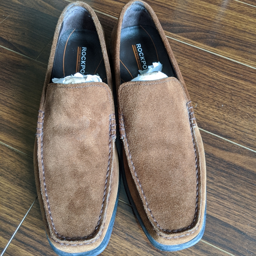 Rockport Brown Suede shoes 10M